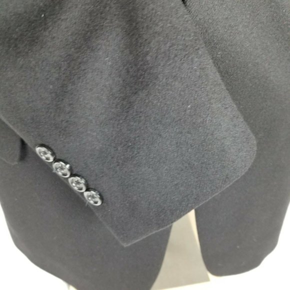 Pavone Mens Sport Coat 42R Pure Cashmere Black - Picture 7 of 12